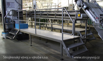 Stainless steel stairs for establishment﻿﻿